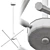 Rotating LED Cylinder Chandelier - NAVIGATOR 3D model small image 6