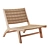 Teak & Abaca Lounge Chair 3D model small image 2