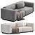 Vitra Soft Modular Sofa, 2015 3D model small image 2