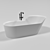 Glow Asymmetric Bath by Knief 3D model small image 2