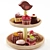 Delightful Tea and Chocolate Set 3D model small image 2