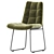 Modern Upholstered Dining Chair Set 3D model small image 4