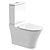 Compact Toilet Orans WM9906 3D model small image 1