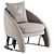 Modern 3D Sole Armchair Model 3D model small image 4