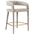 Velvet Lisette Dining Armchair Trio 3D model small image 5