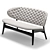 Baxter Dalma Sofa Collection 3D model small image 3