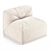 Modular Fabric Sofa Leisure 3D model small image 1