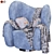 Norwegian Designer Big Armchair-Millimeters 3D model small image 5