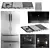 Bertazzoni Appliance Set3: 5 Models 3D model small image 1