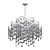 ISABEL PEARL Pendant Chandelier 3D model small image 4