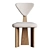 Luxury Brazilian Wood Giraffe Chair 3D model small image 1