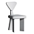 Luxury Brazilian Wood Giraffe Chair 3D model small image 5