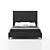 Dave Bed - Designer Soft Furniture 3D model small image 2