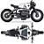 BMW R80 3D Motorcycle Model 3D model small image 4