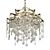 Isabel Pearl D40 Pendant Chandelier 3D model small image 1