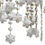 Isabel Pearl D40 Pendant Chandelier 3D model small image 2