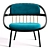 Cantarutti Cori 5.03.0 Chair 3D model small image 2