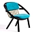 Cantarutti Cori 5.03.0 Chair 3D model small image 3