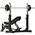 ATX Olympic Multi-Angle Bench 3D model small image 2