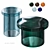 ALWA THREE Glass Coffee Table 3D model small image 2