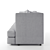Millas Design Sofa from Highland 3D model small image 3