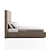 Masterfully Crafted Shell Bed 3D model small image 3