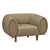 Modern Tobi Armchair Model 2015 3D model small image 5