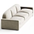 Elegant Erato Sofa: Stylish Comfort 3D model small image 2