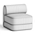 Elegant Dmitriyco Dahlem Chair 3D model small image 3