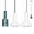 Geometric LED Pendant Light 3D model small image 1