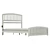 Real-size Amina Queen Bed Model 3D model small image 4