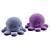 Reversible Octopus Toy Plush Squish 3D model small image 1