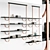 De Castelli Talea Metal Bookcase 3D model small image 4