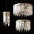 Modern Babel Chandeliers Set 3D model small image 2