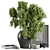 Botanical Bliss Vase Plant Set 3D model small image 1