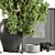 Botanical Bliss Vase Plant Set 3D model small image 2