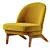 Modern Pyle Armchair: 3D Model 3D model small image 5