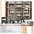 Cafe Design with Copper Inserts 3D model small image 1