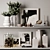 Festive Shelf Decor Set 3D model small image 1
