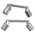 Arte Lamp LENTE Spotlight Fixture 3D model small image 1