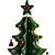 Miniature Christmas Tree Decor Set 3D model small image 4