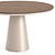 Orbita Steel Classic Table 3D model small image 2