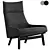 Modern Sunday Armchair Furniture 3D model small image 2