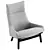 Modern Sunday Armchair Furniture 3D model small image 3