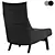 Modern Sunday Armchair Furniture 3D model small image 4