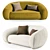 Elegant Emet Soho Home Sofa 3D model small image 2