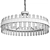 Modern Gold Stick Chandelier 3D model small image 2
