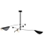Adjustable Arm Funambule Hanging Lamp 3D model small image 1