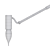 Scandi Style White Chandelier SKYM 3D model small image 5