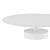 135cm Kettal Roll Centre Table 3D model small image 3